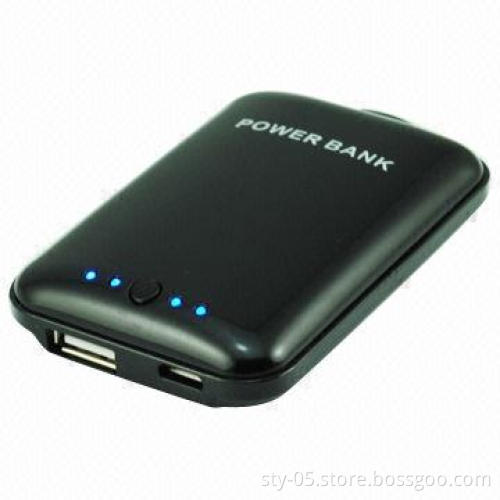 2000mAh Portable Power Bank for iPad/iPhone/RIM's BlackBerry Bold/Nokia/Samsung/Android Phone